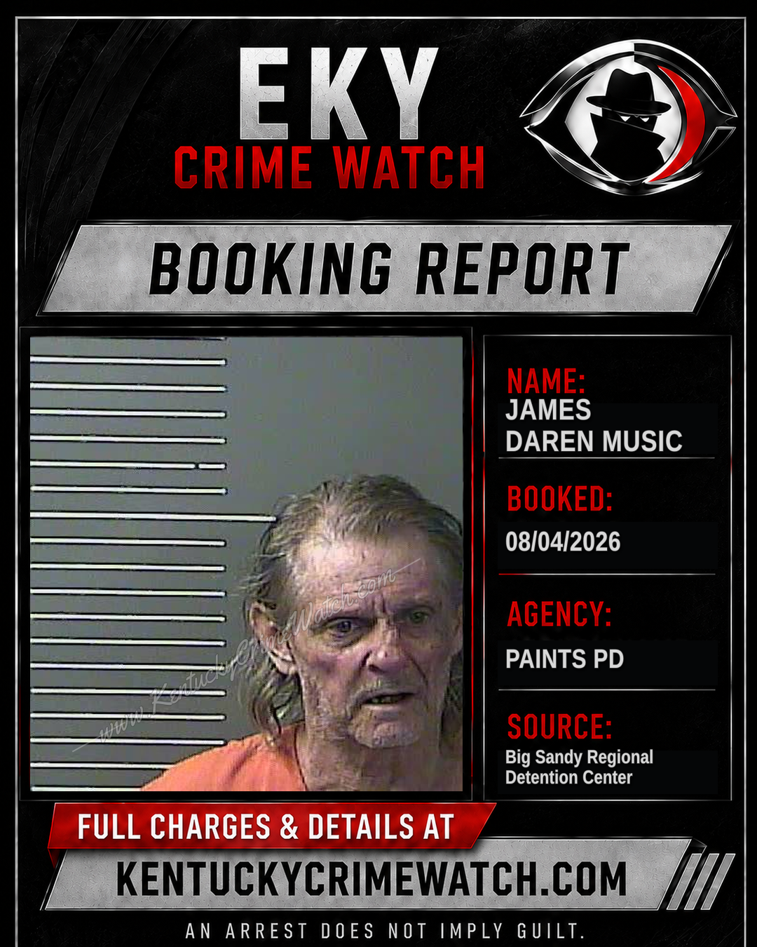 JAMES DAREN MUSIC booking image