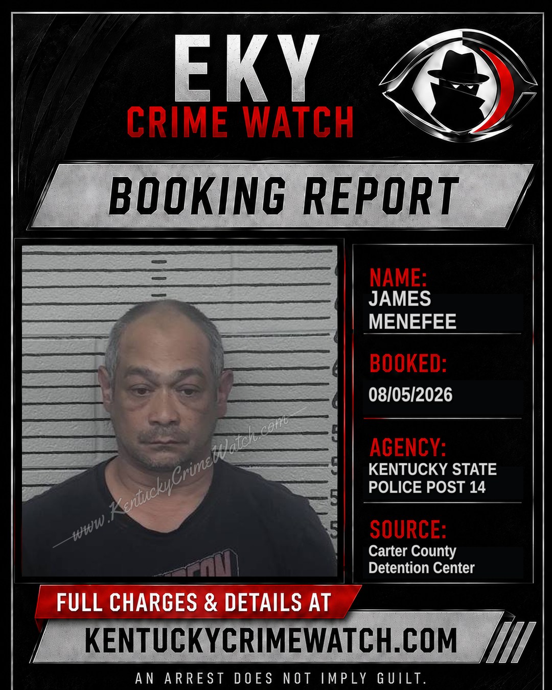JAMES MENEFEE booking image