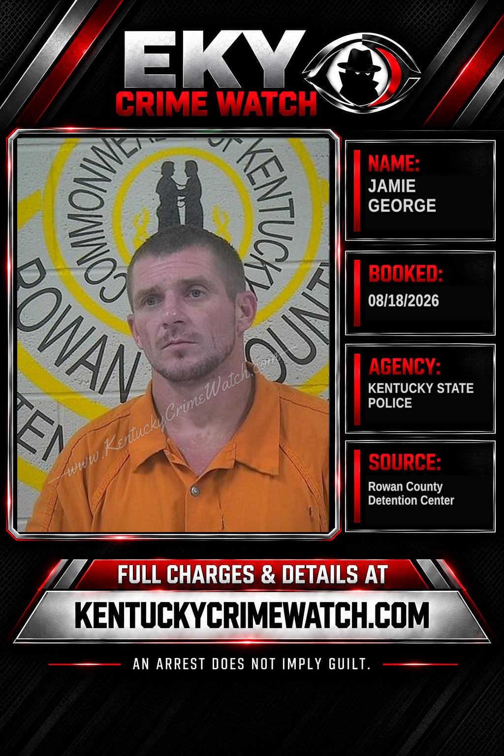 JAMIE GEORGE booking image