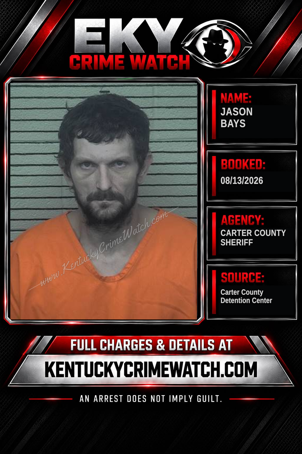 JASON BAYS booking image
