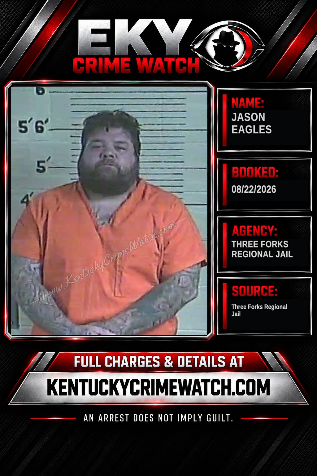 JASON EAGLES booking image