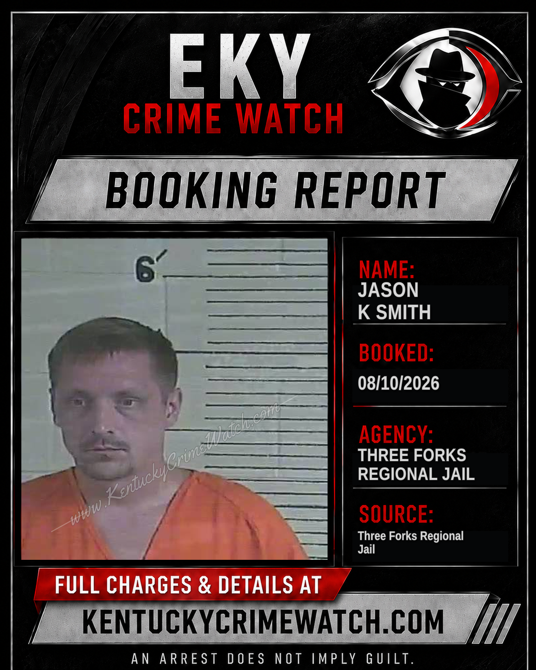 Jason K Smith booking image
