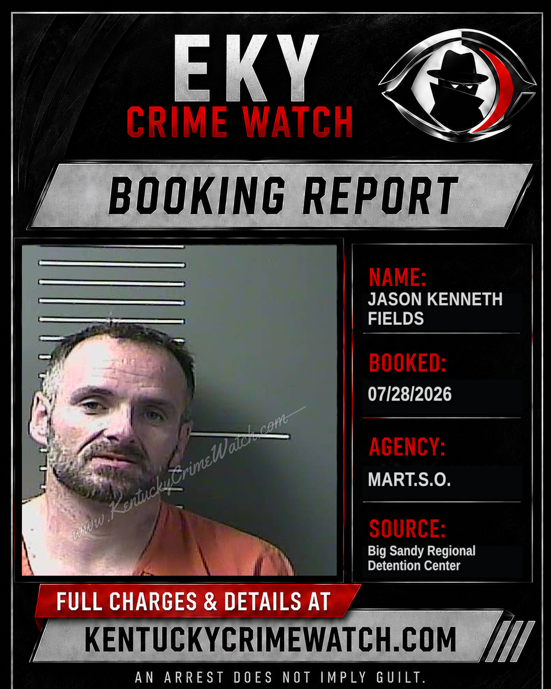 JASON KENNETH FIELDS booking image