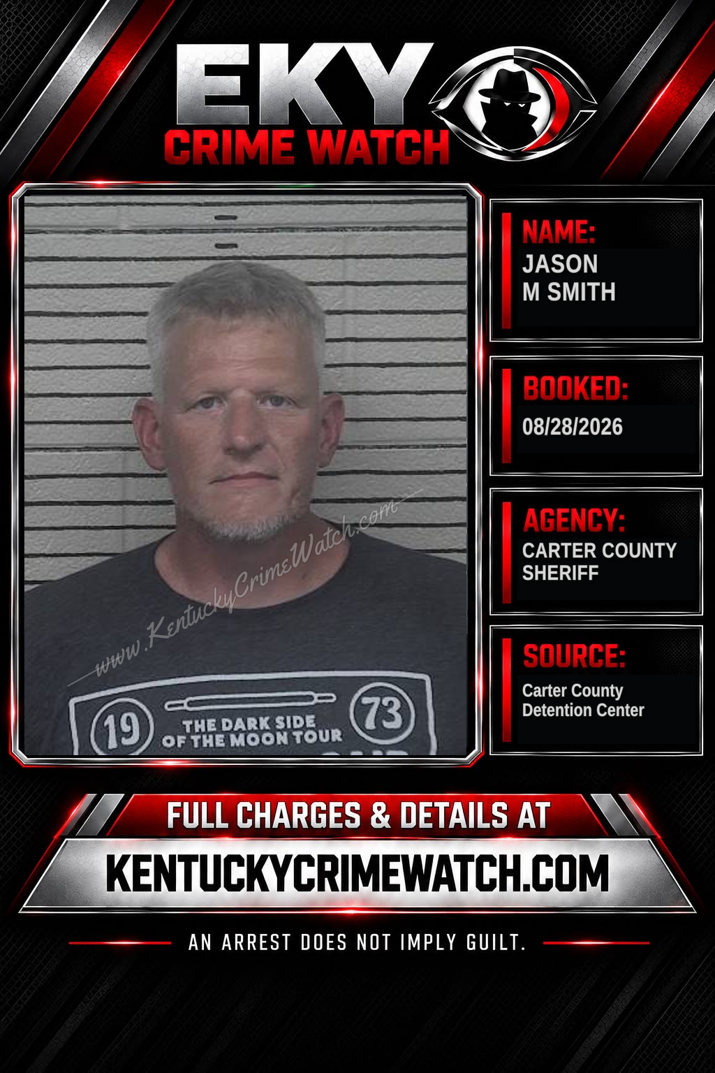 JASON M SMITH booking image