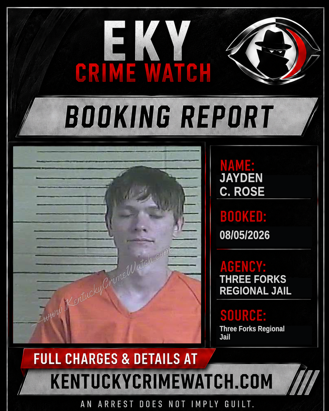 Jayden C. Rose booking image