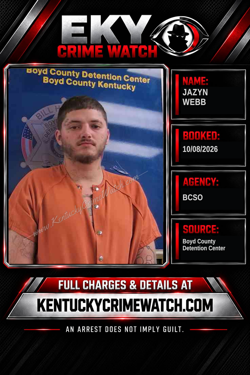 JAZYN WEBB booking image