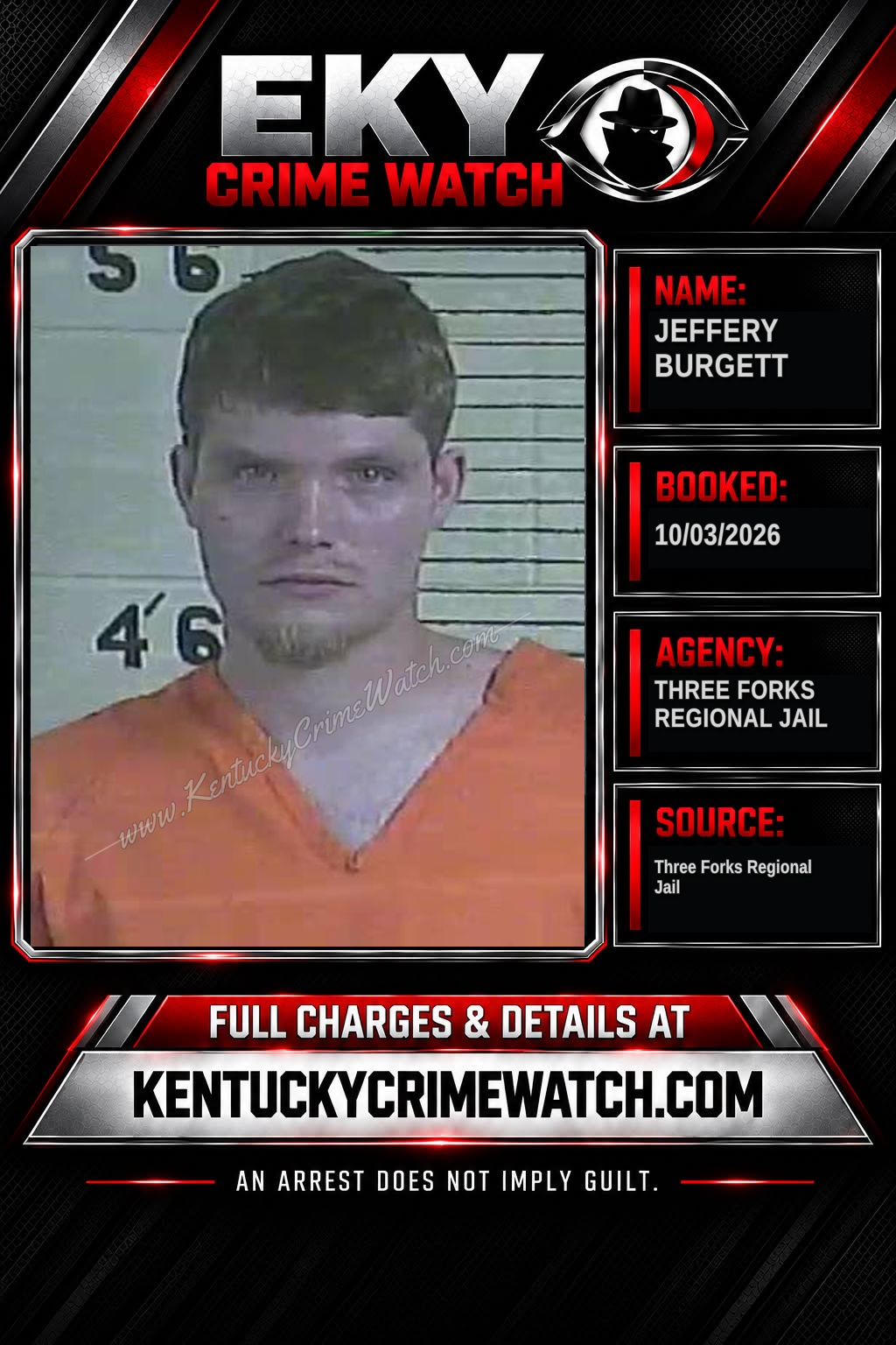Jeffery Burgett booking image
