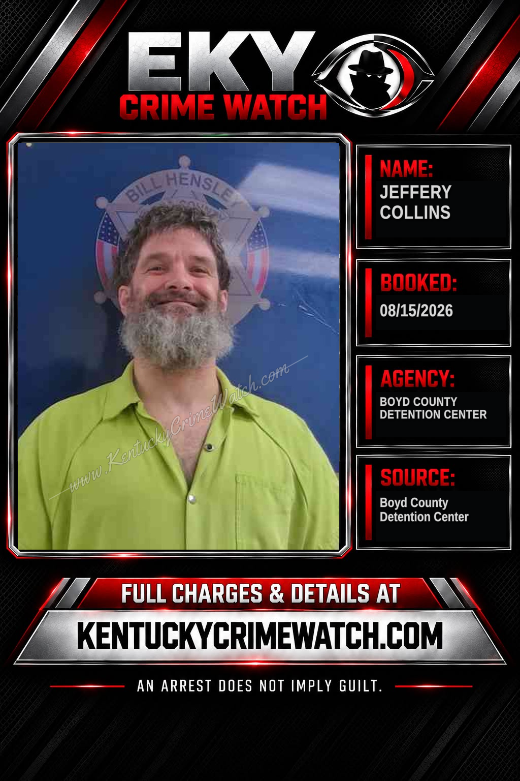 JEFFERY COLLINS booking image