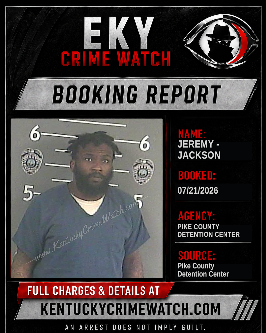 JEREMY - JACKSON booking image