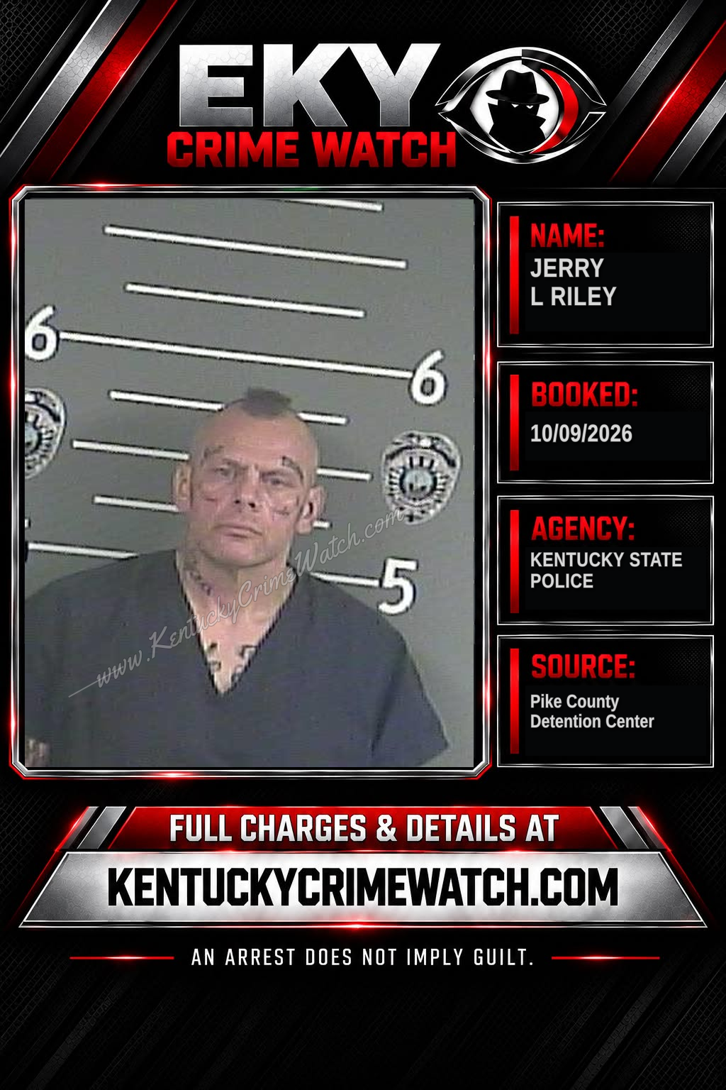 JERRY L RILEY booking image