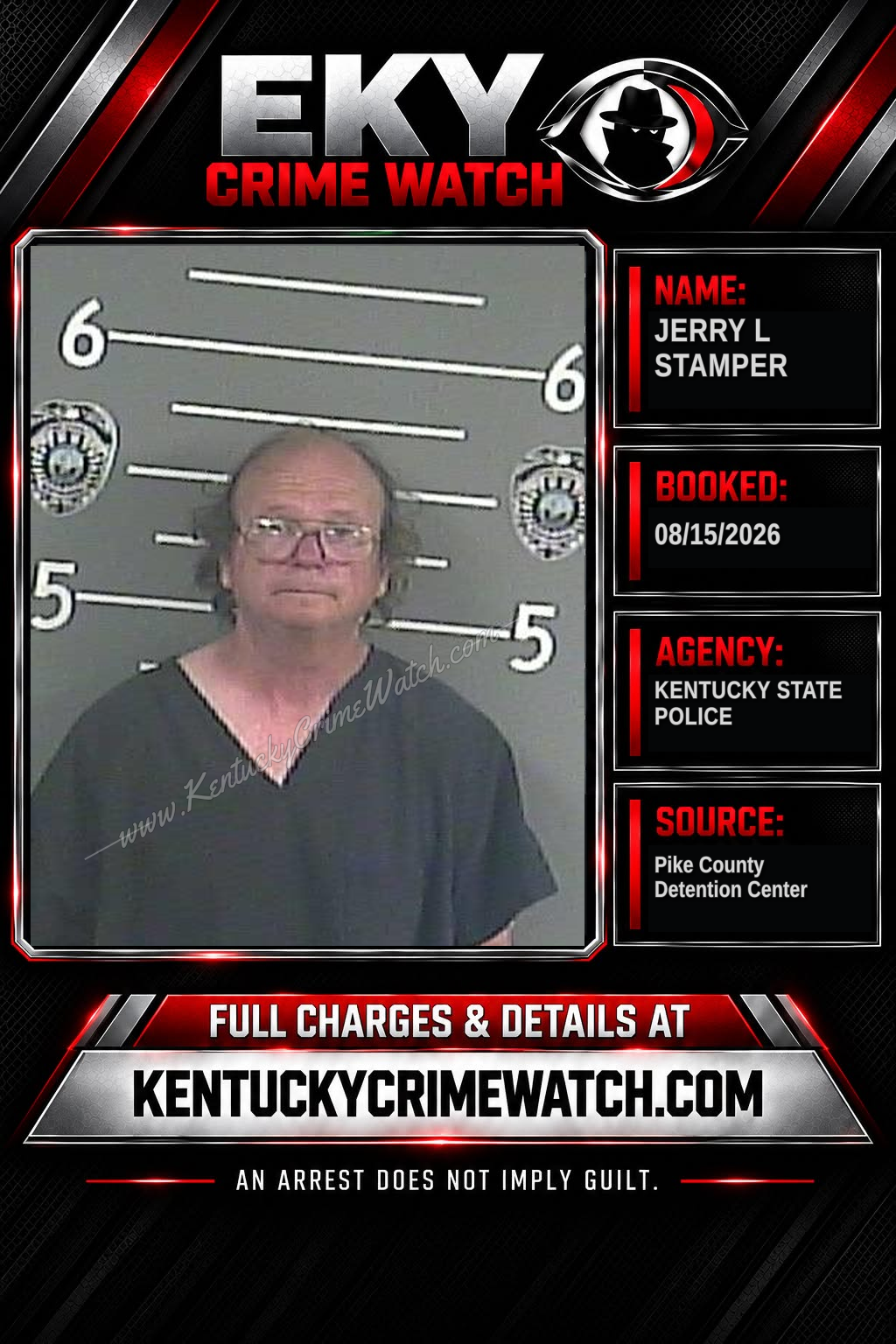 JERRY L STAMPER booking image