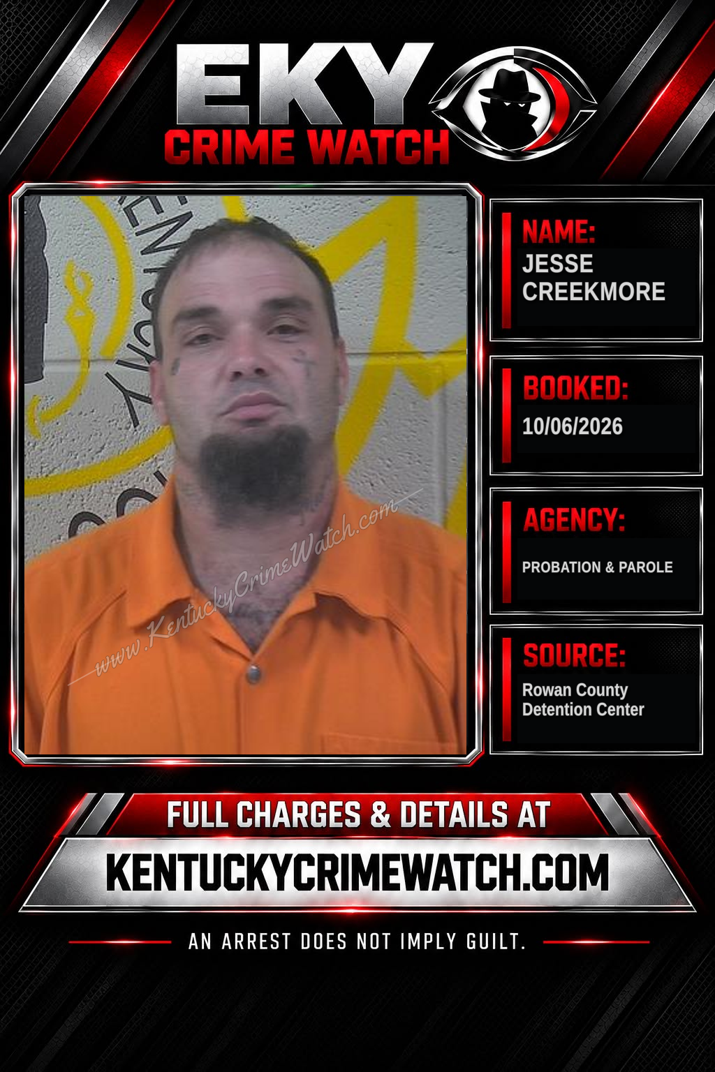 JESSE CREEKMORE booking image
