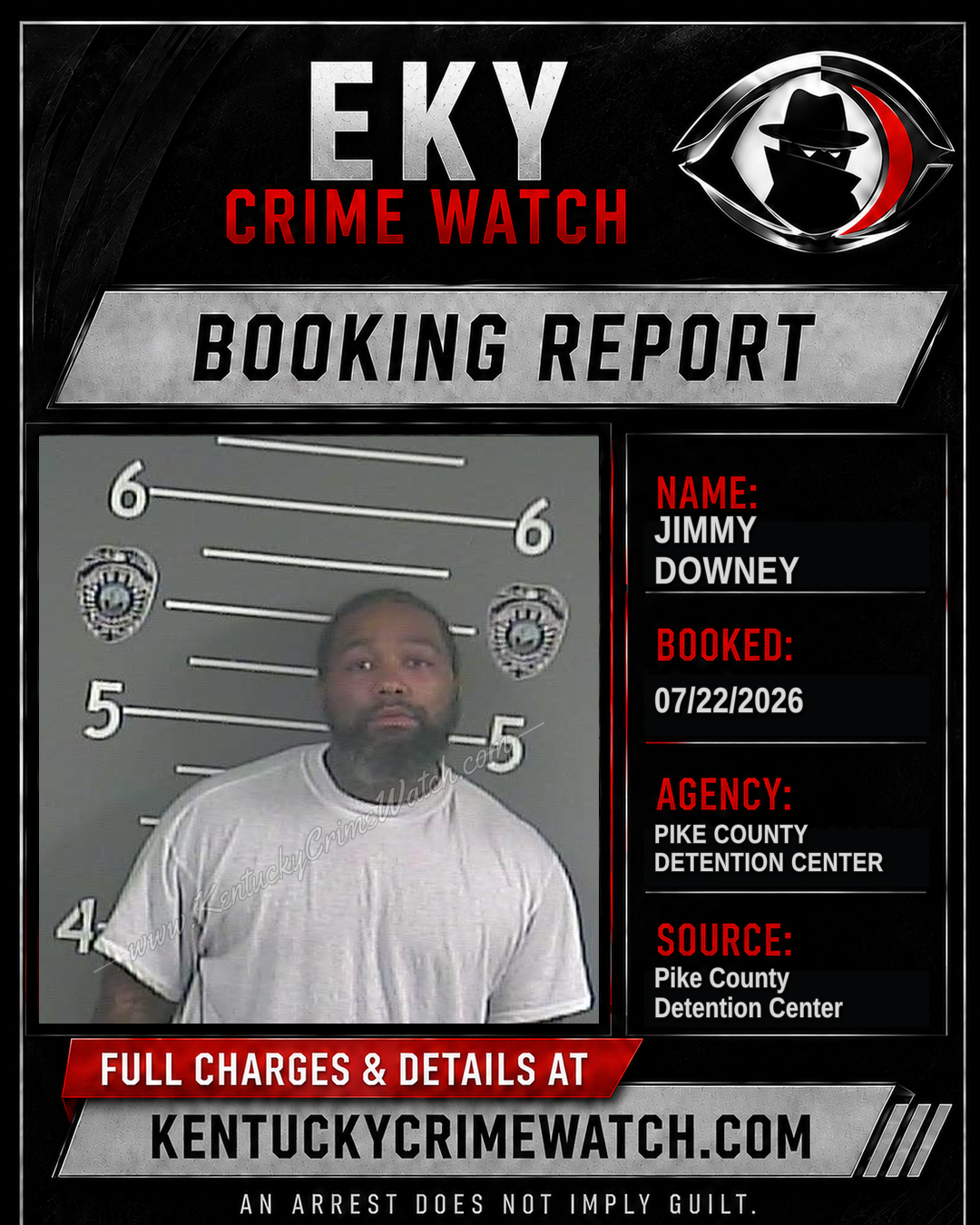 JIMMY DOWNEY booking image
