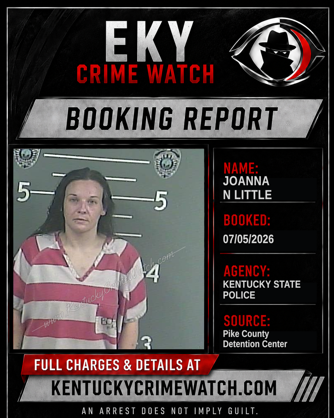 JOANNA N LITTLE booking image