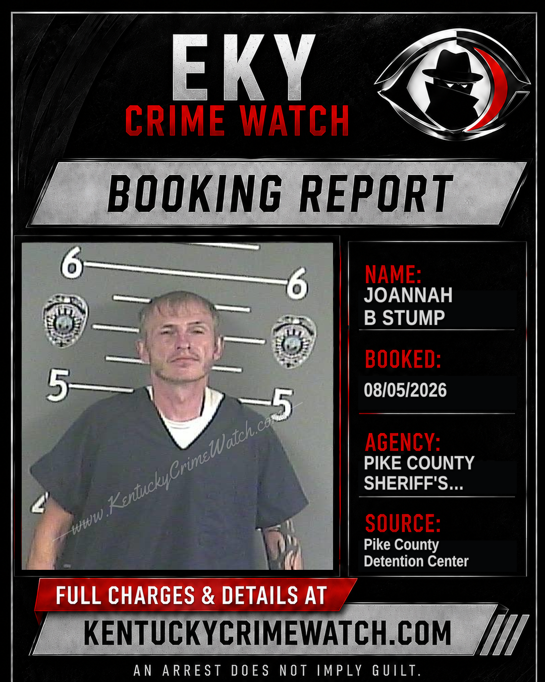 JOANNAH B STUMP booking image
