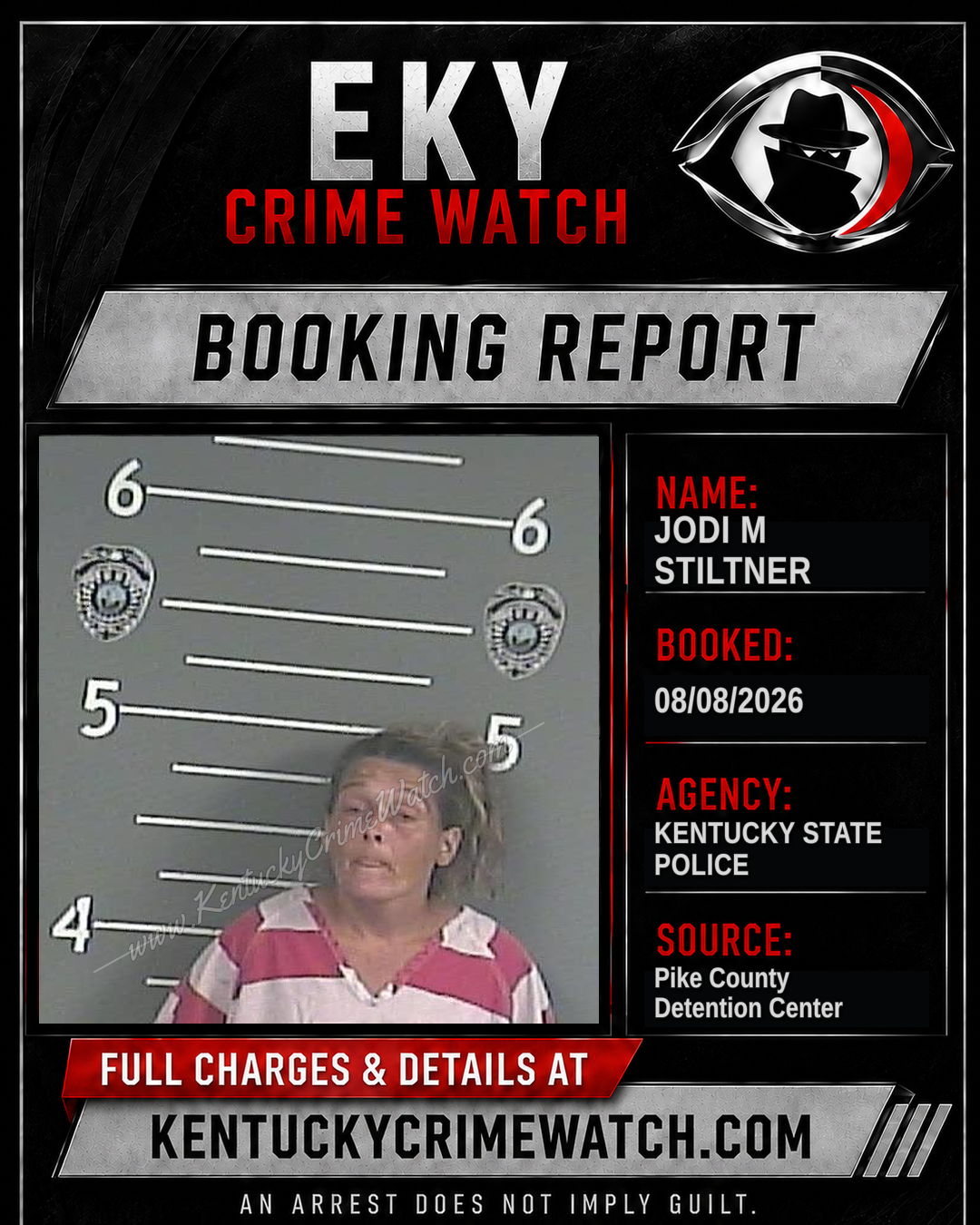 JODI M STILTNER booking image