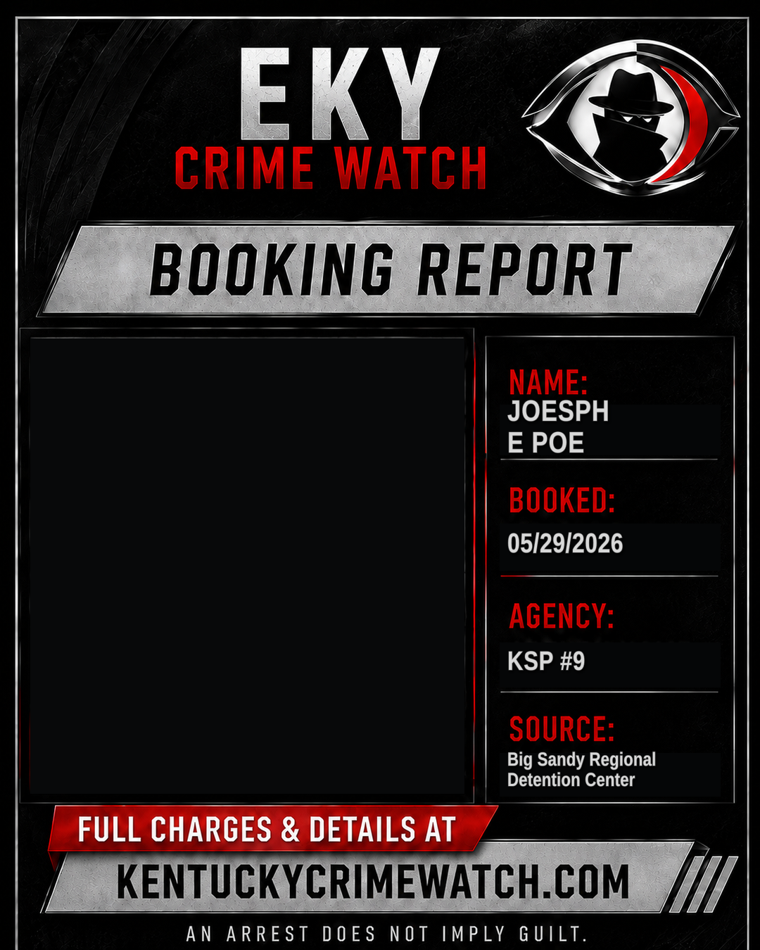 JOESPH E POE booking image
