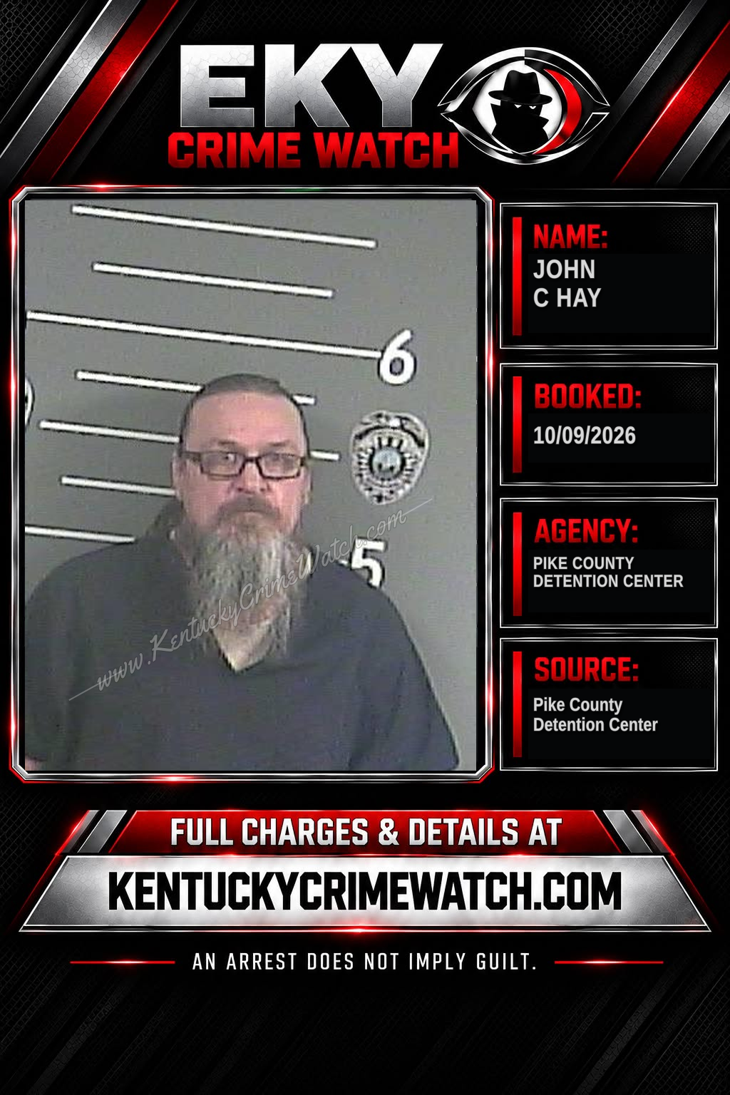 JOHN C HAY booking image
