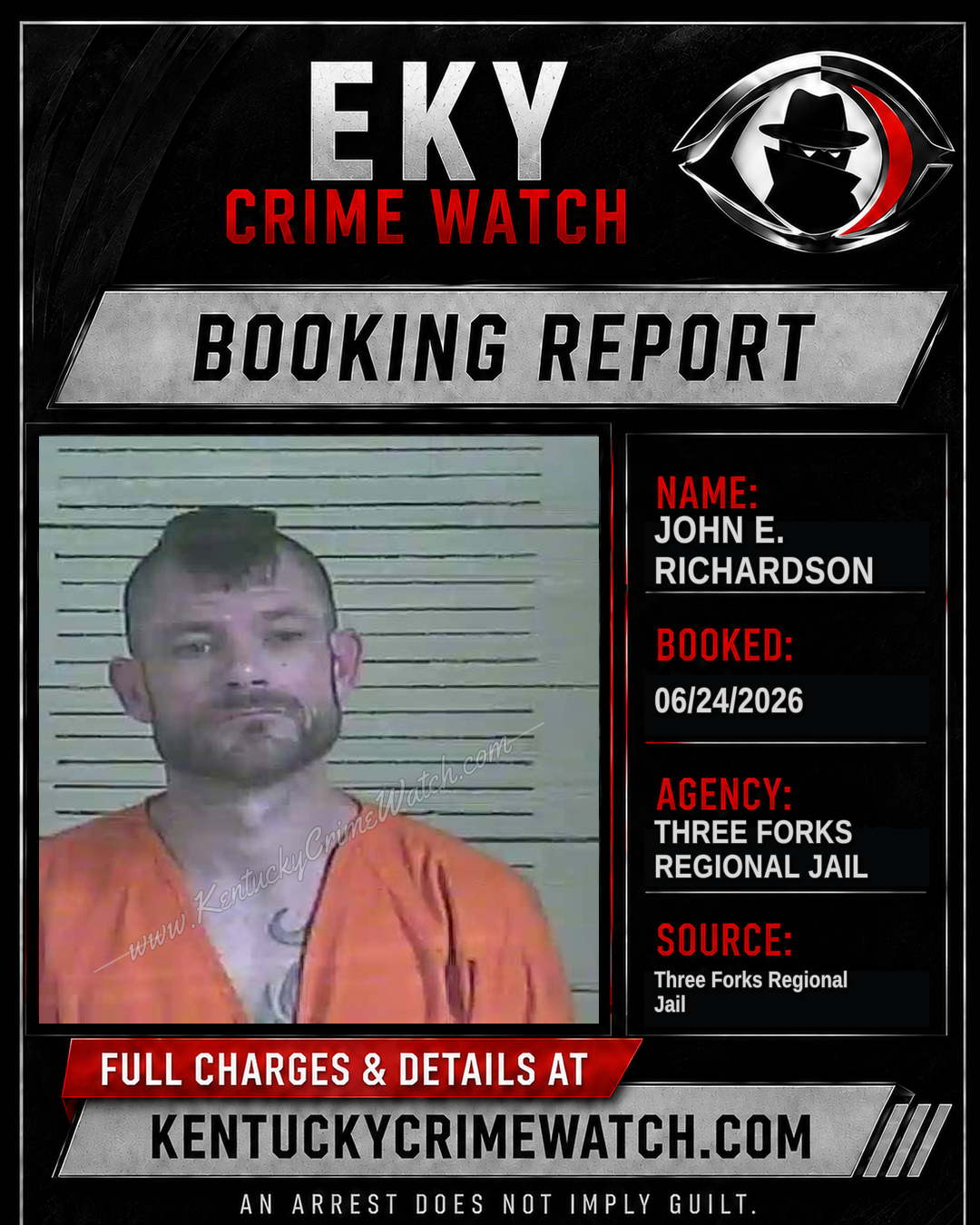 John E. Richardson booking image