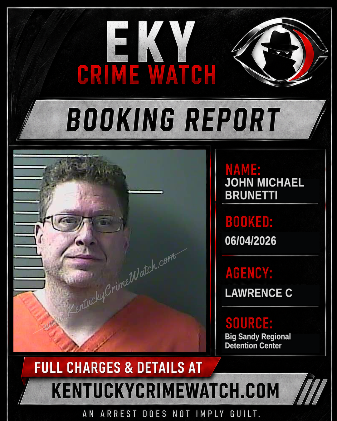JOHN MICHAEL BRUNETTI booking image
