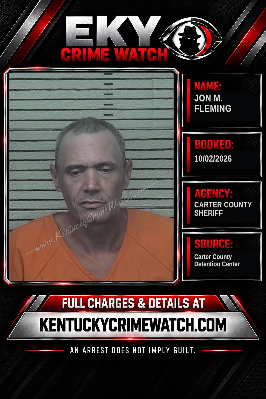 JON M. FLEMING booking image