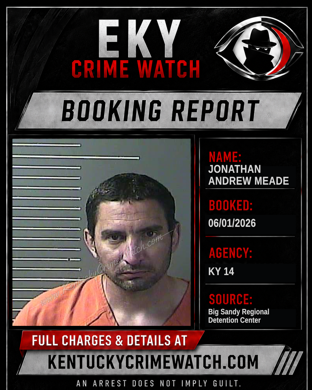 JONATHAN ANDREW MEADE booking image
