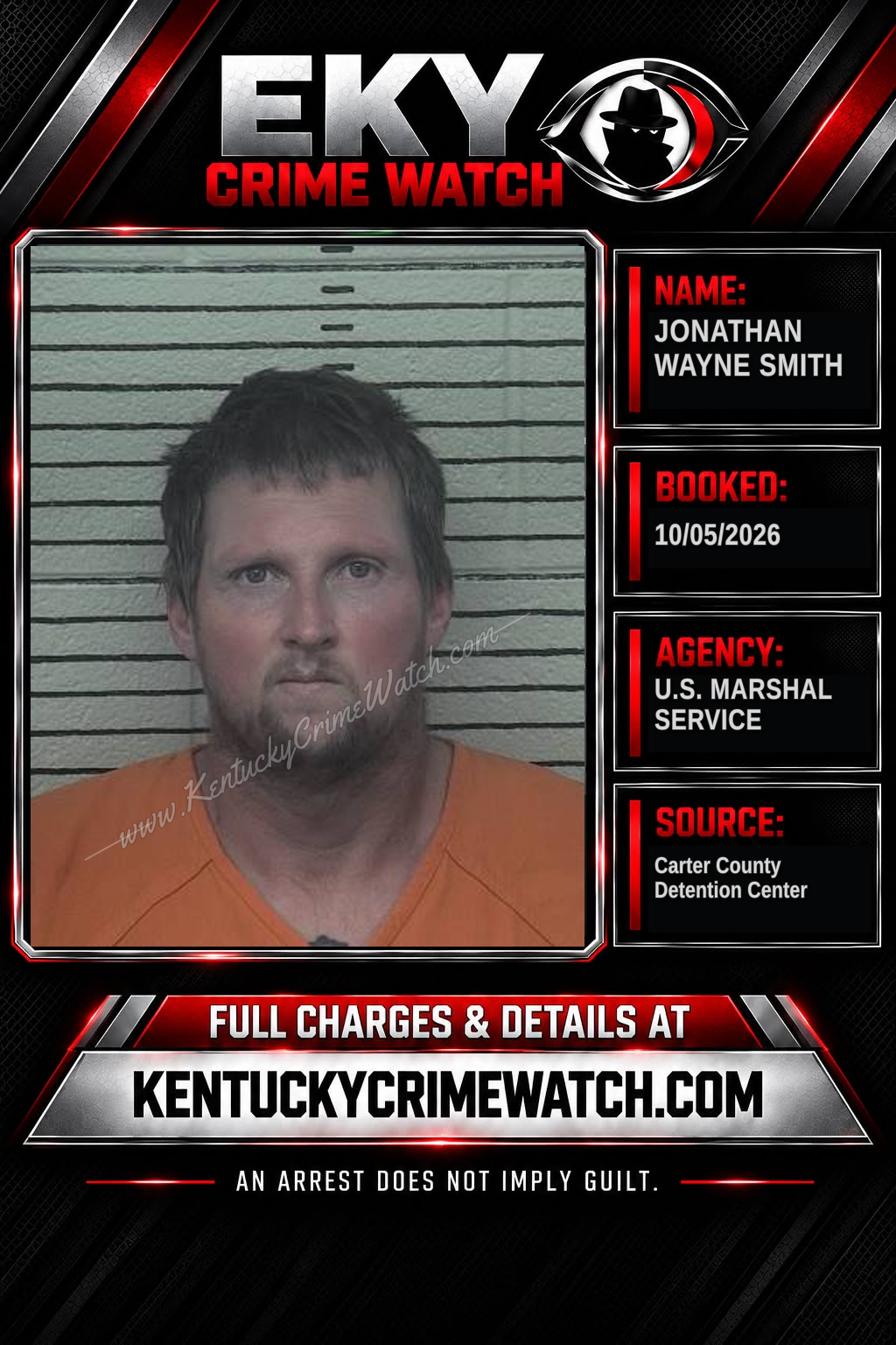 JONATHAN WAYNE SMITH booking image