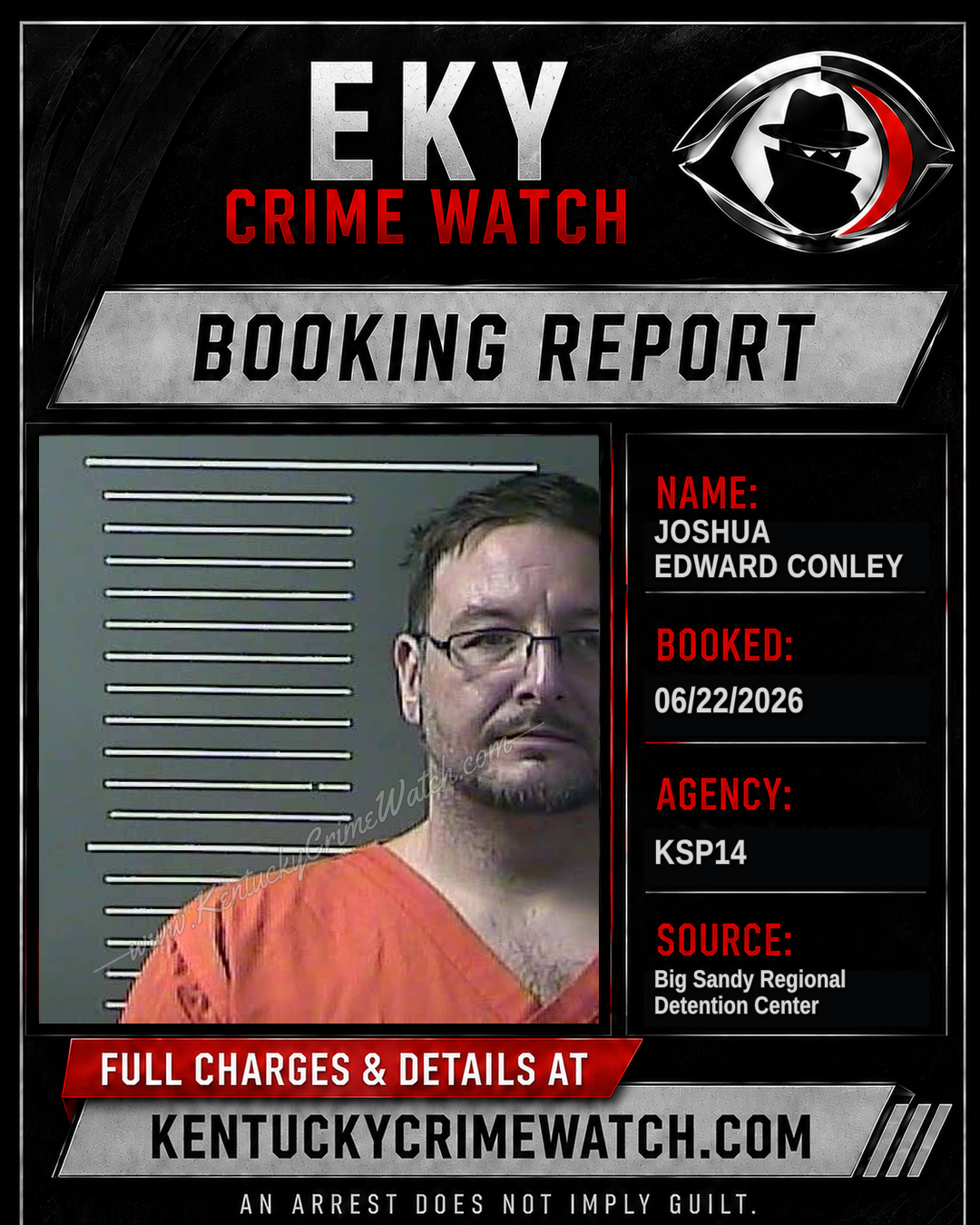 JOSHUA EDWARD CONLEY booking image