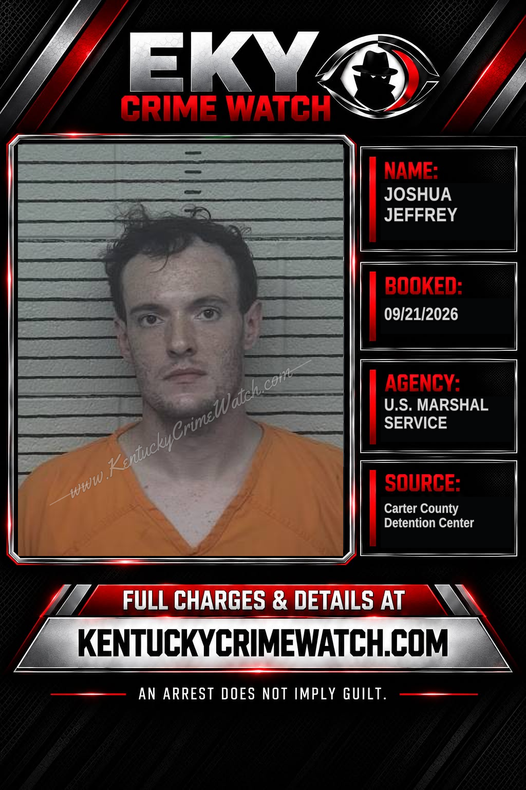 JOSHUA JEFFREY booking image
