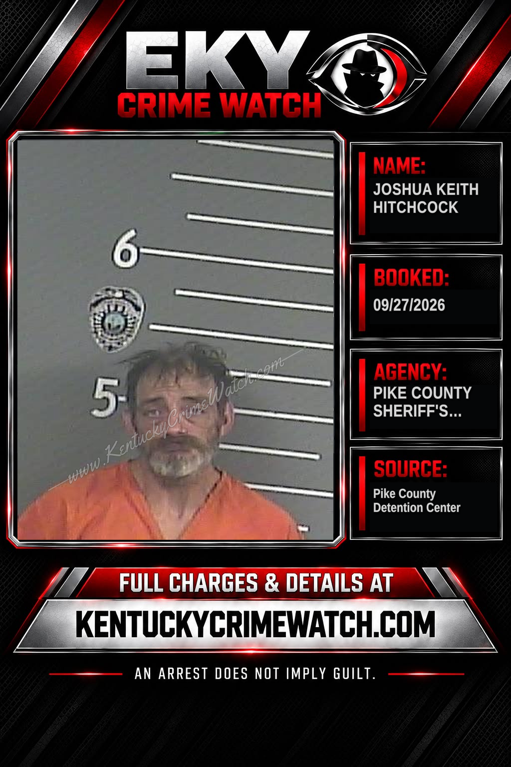 JOSHUA KEITH HITCHCOCK booking image