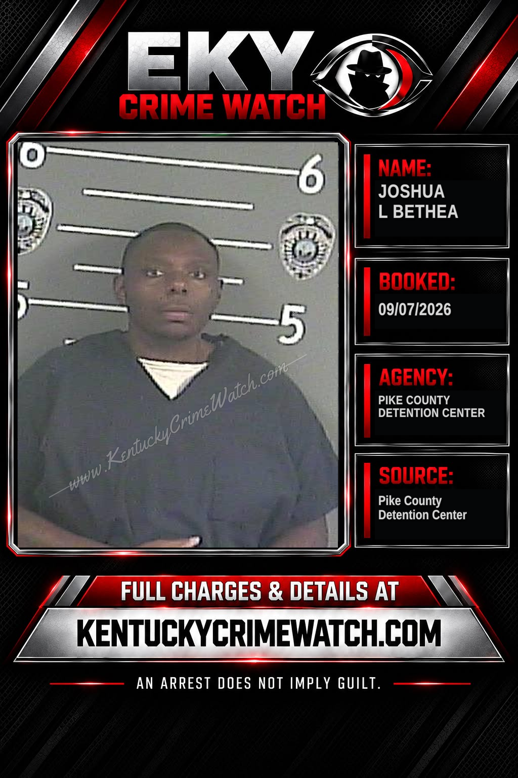 JOSHUA L BETHEA booking image