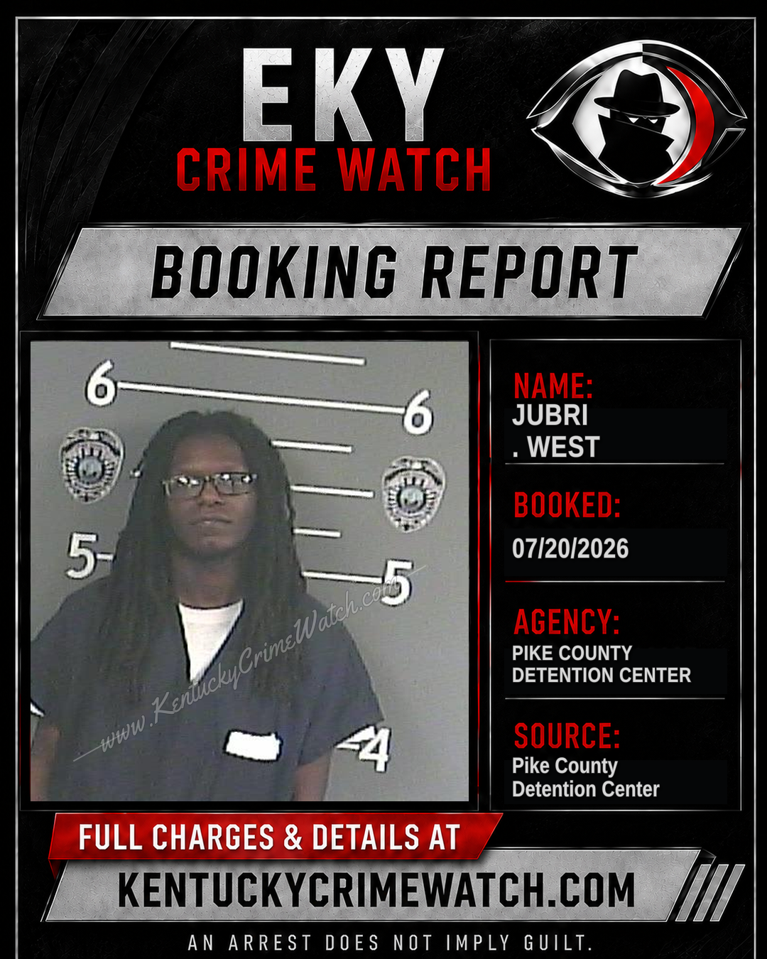 JUBRI . WEST booking image