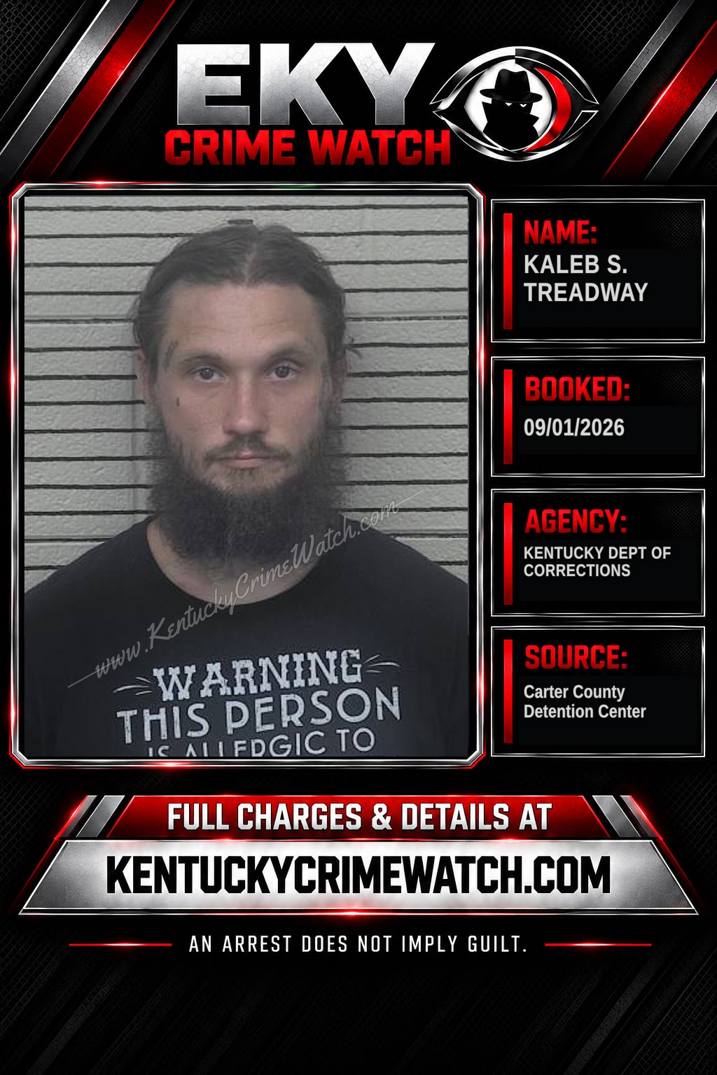 KALEB S. TREADWAY booking image