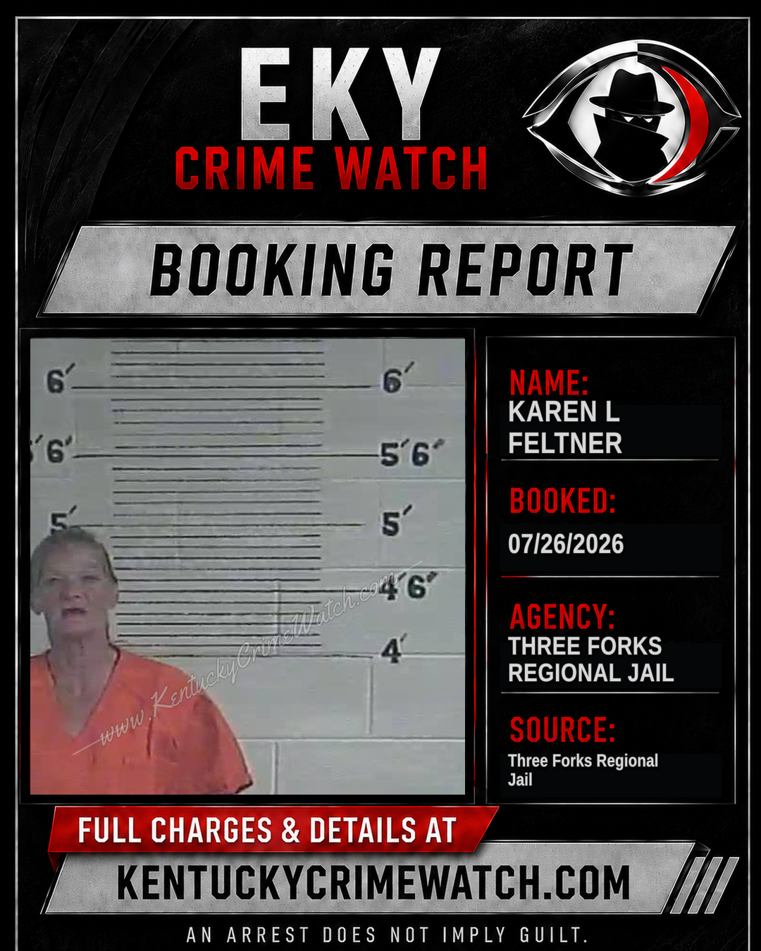 Karen l Feltner booking image