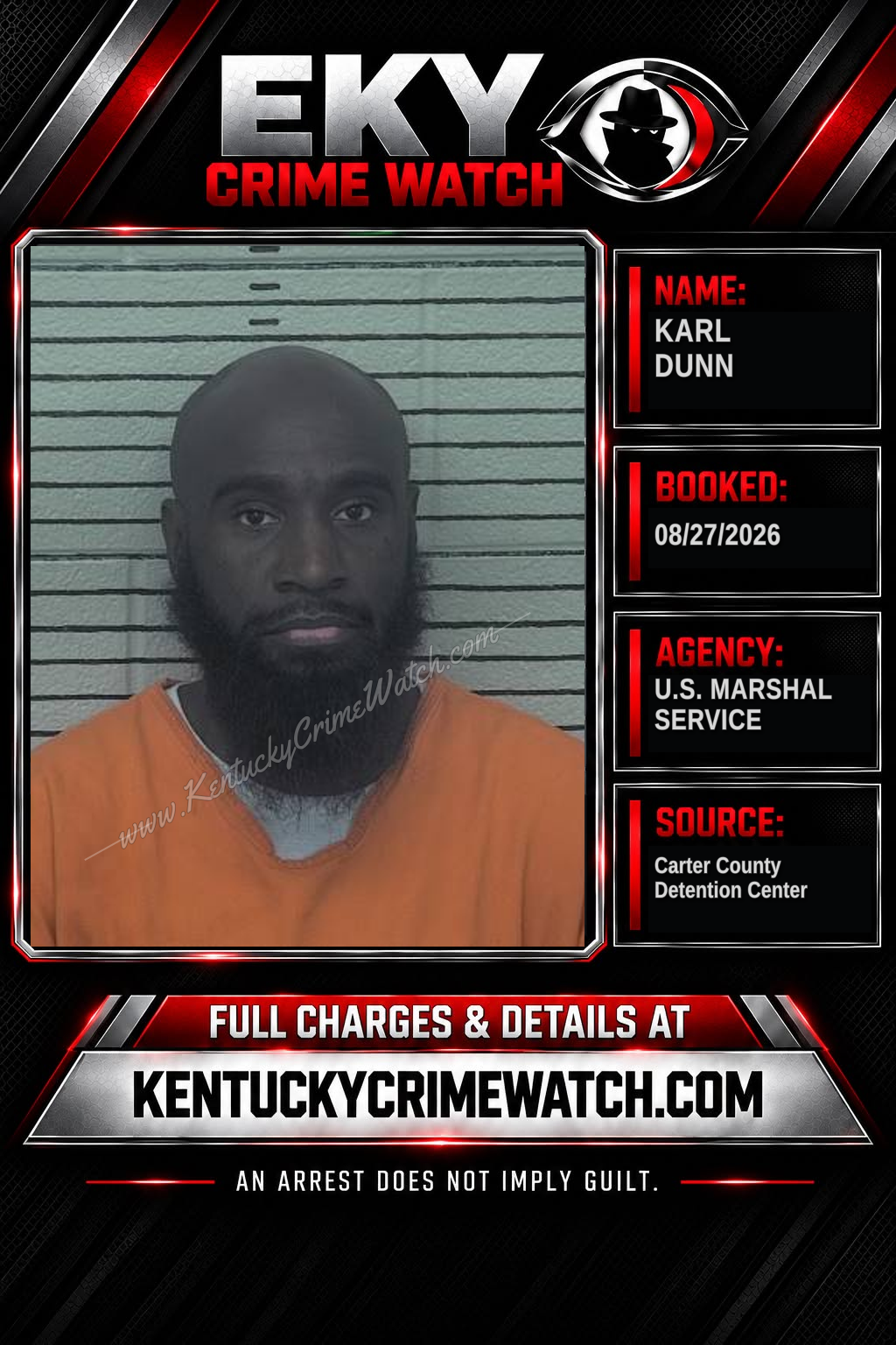 KARL DUNN booking image