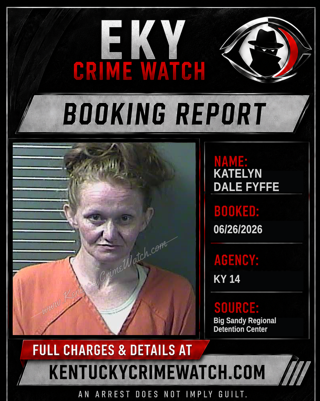 KATELYN DALE FYFFE booking image