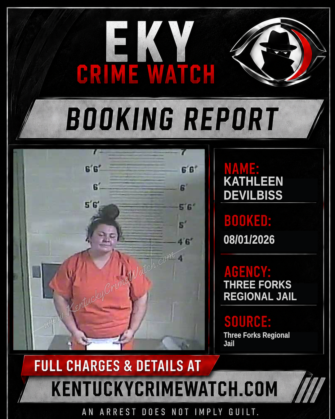 kathleen Devilbiss booking image