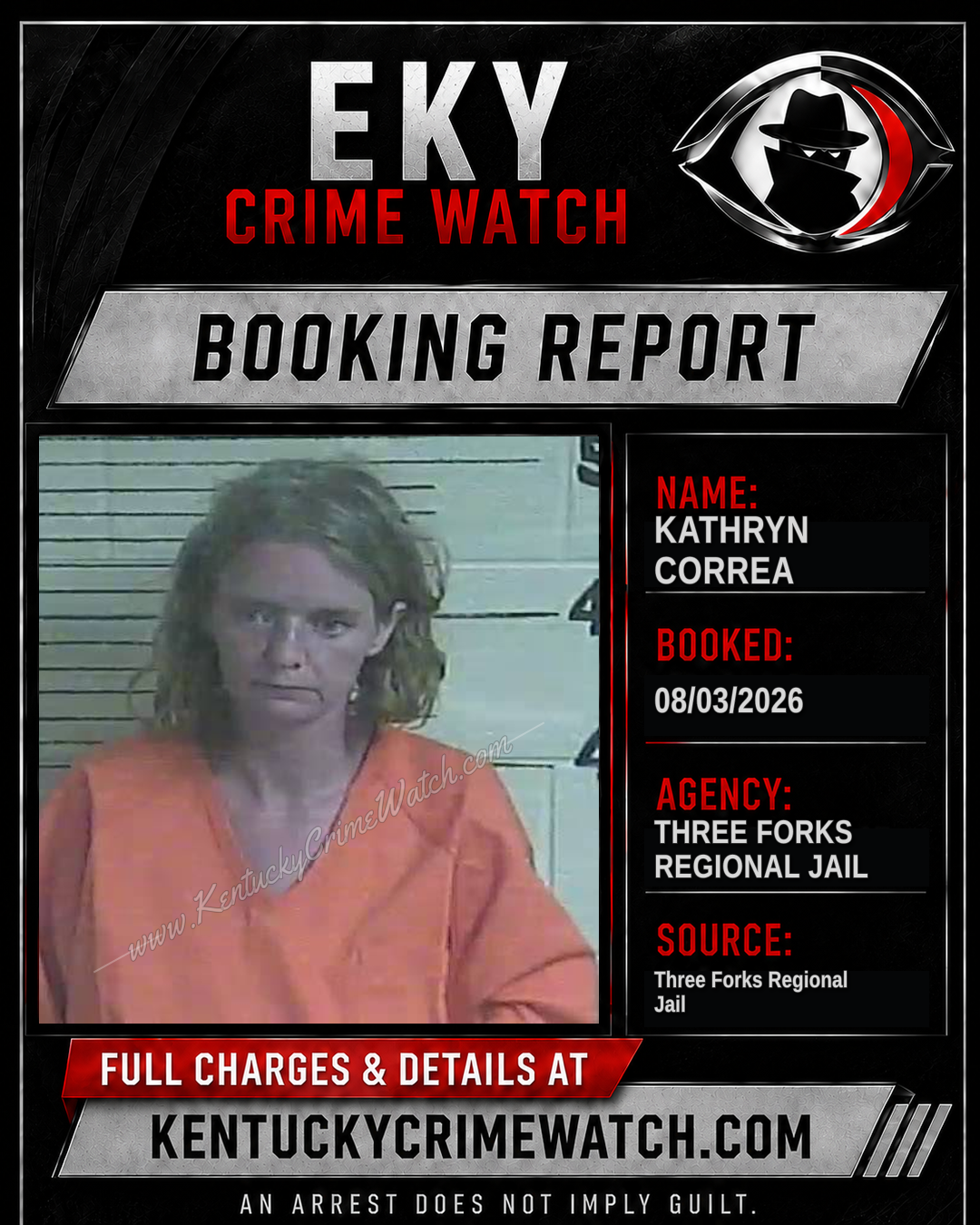 Kathryn Correa booking image