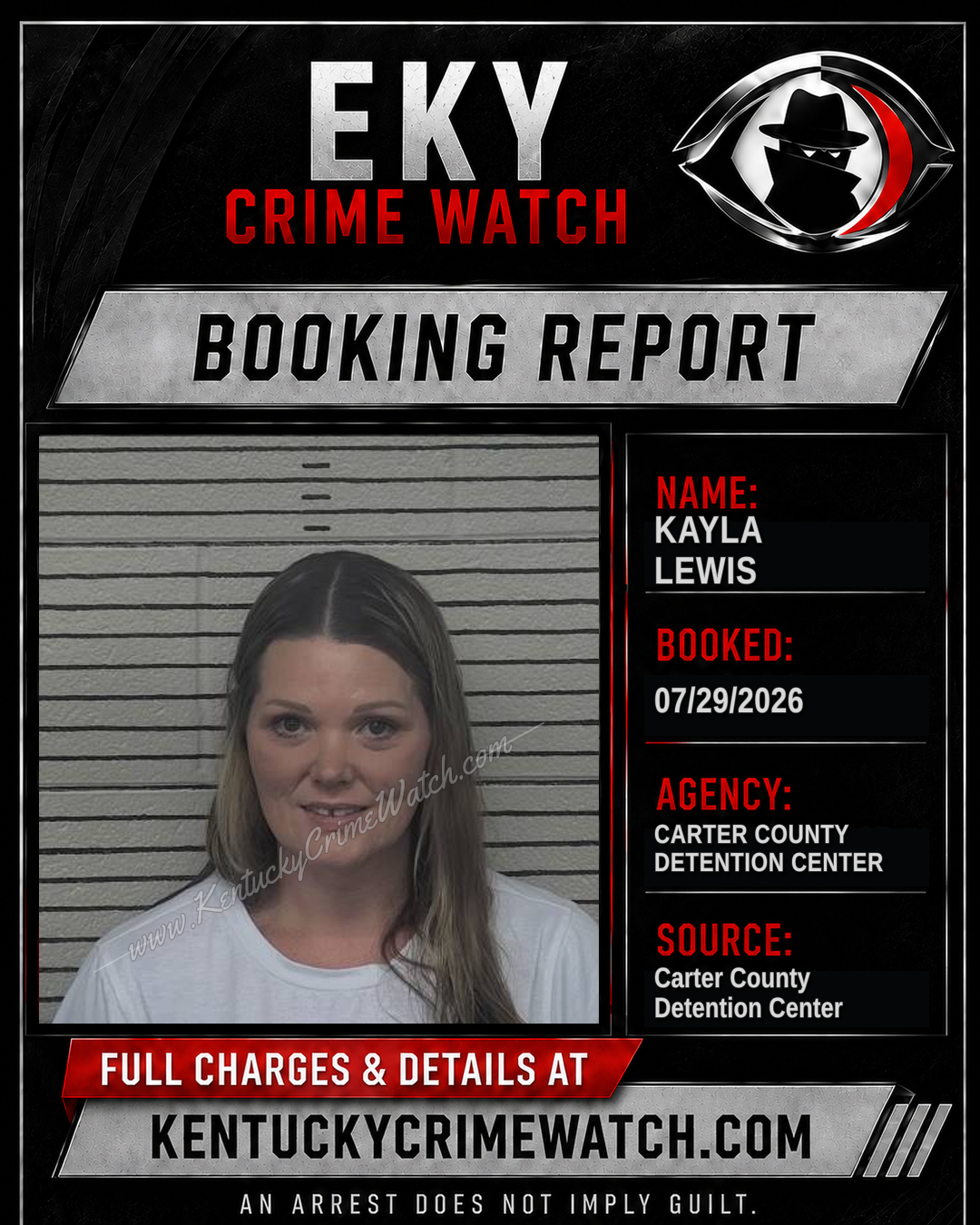 KAYLA LEWIS booking image