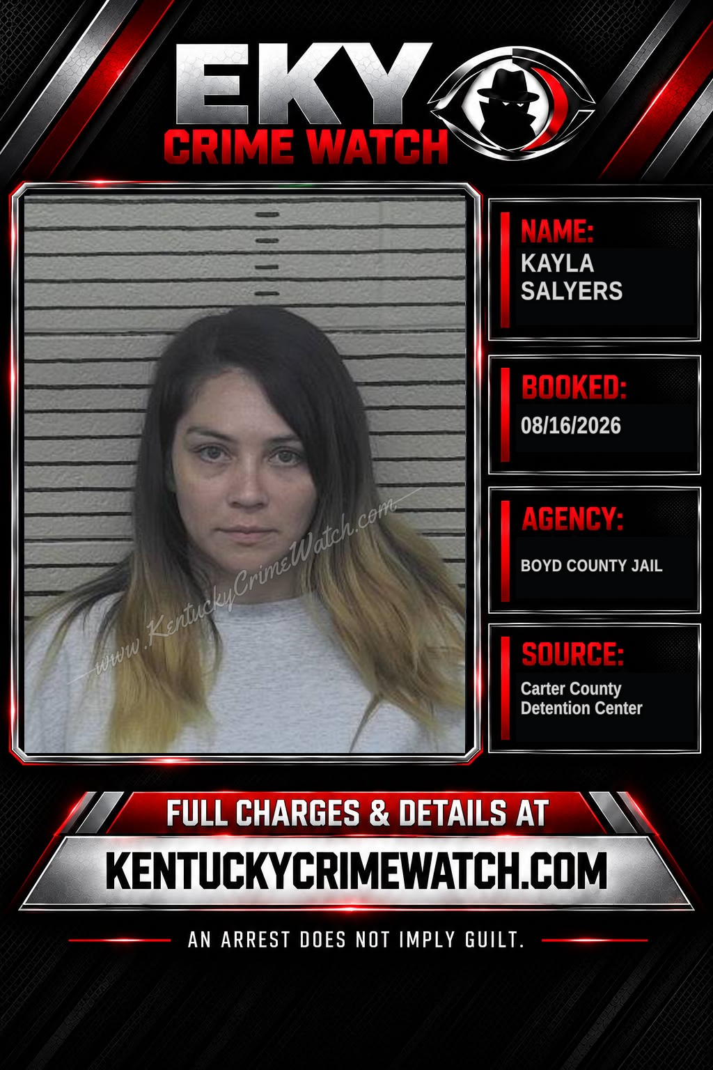KAYLA SALYERS booking image