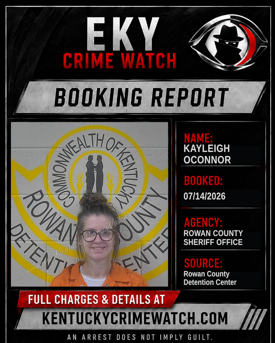 KAYLEIGH OCONNOR booking image