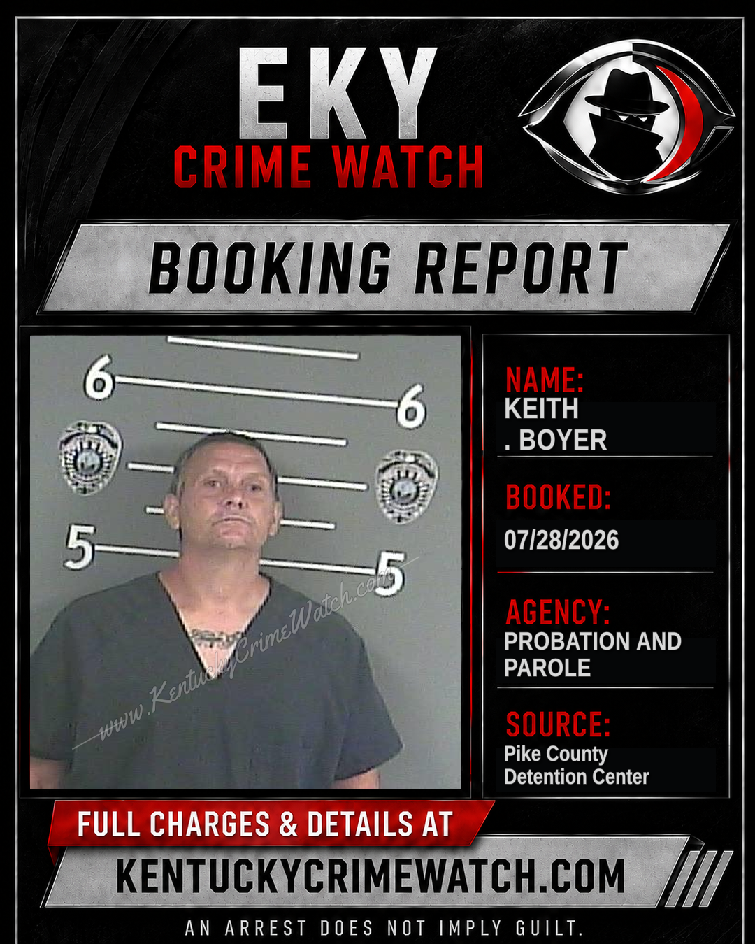 KEITH . BOYER booking image