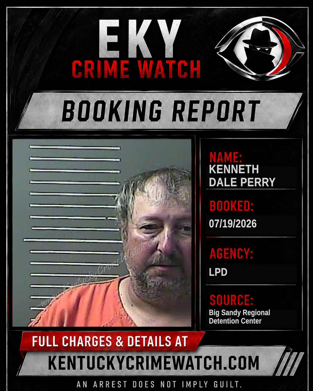 KENNETH DALE PERRY booking image
