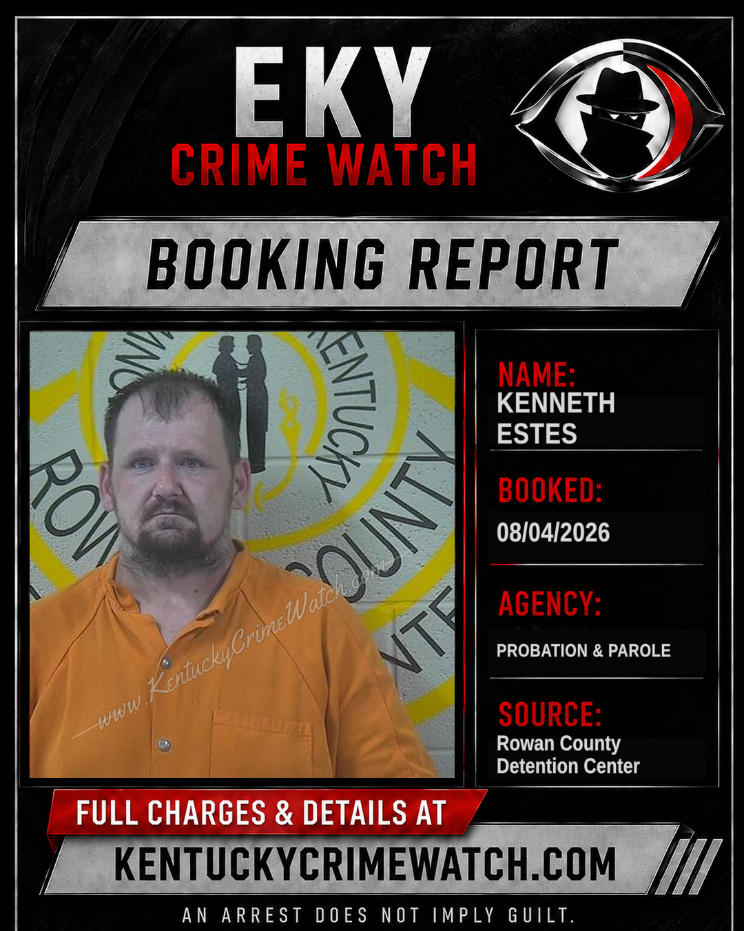 KENNETH ESTES booking image
