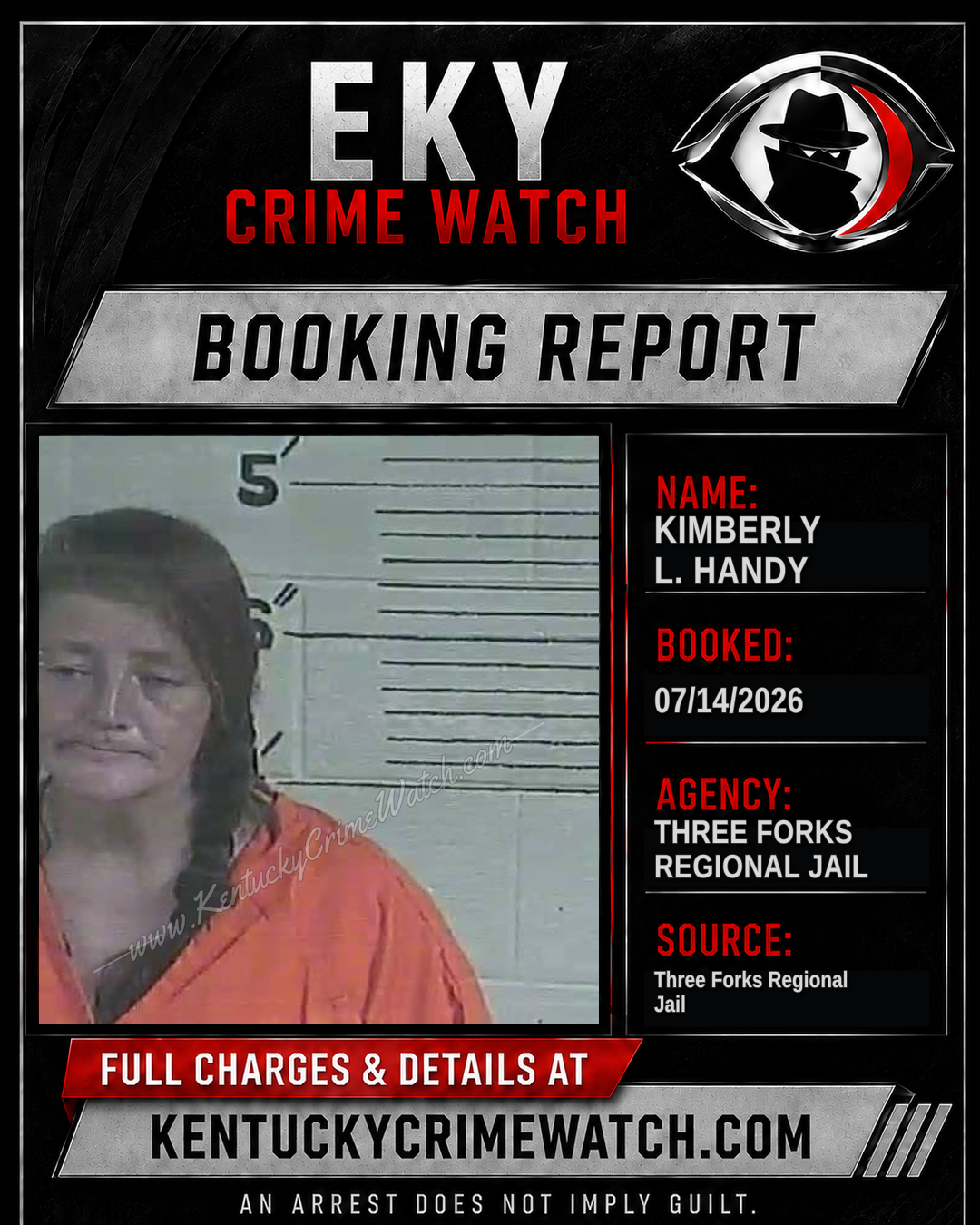 Kimberly L. Handy booking image