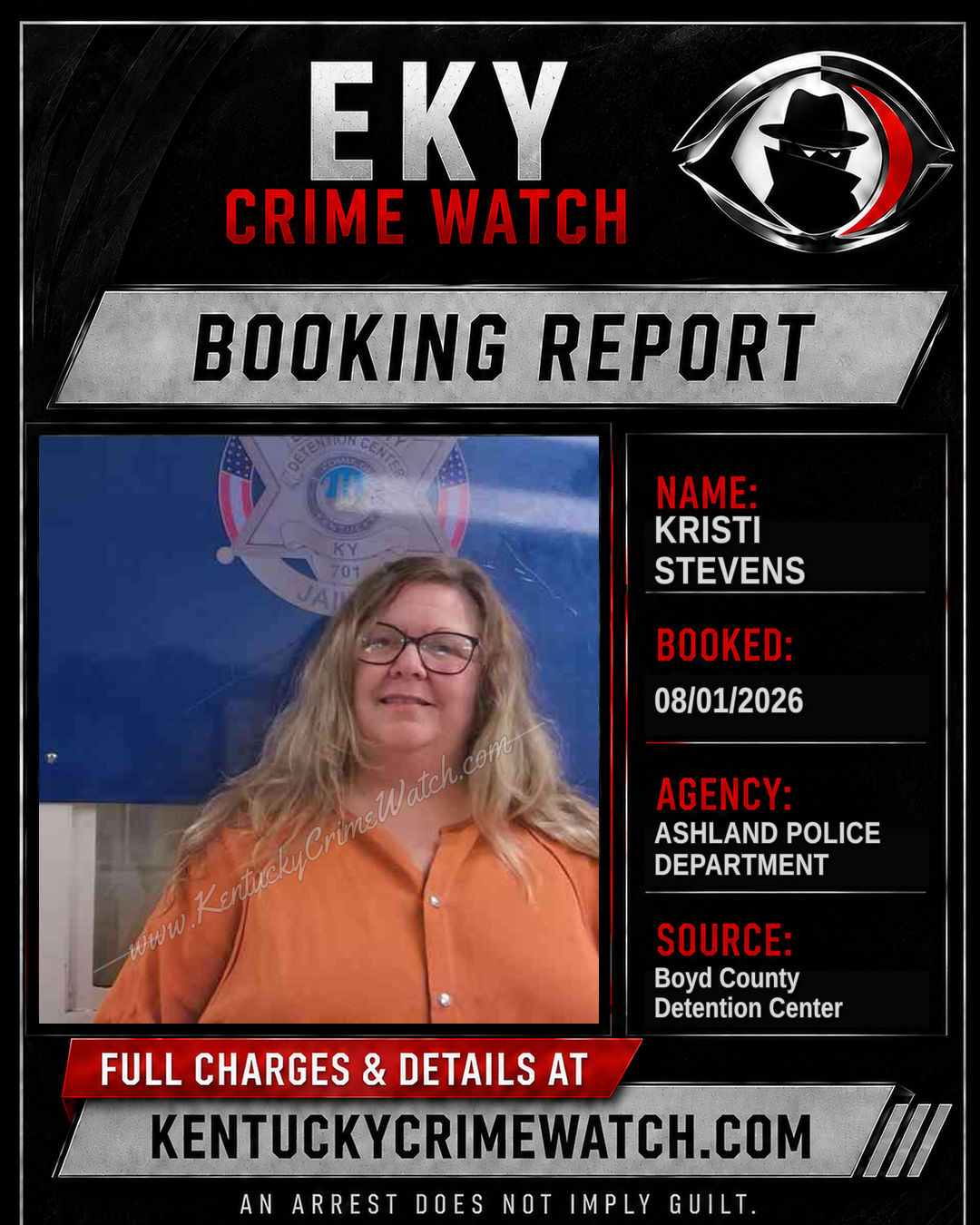 KRISTI STEVENS booking image