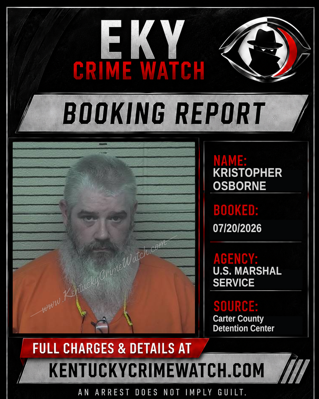 KRISTOPHER OSBORNE booking image