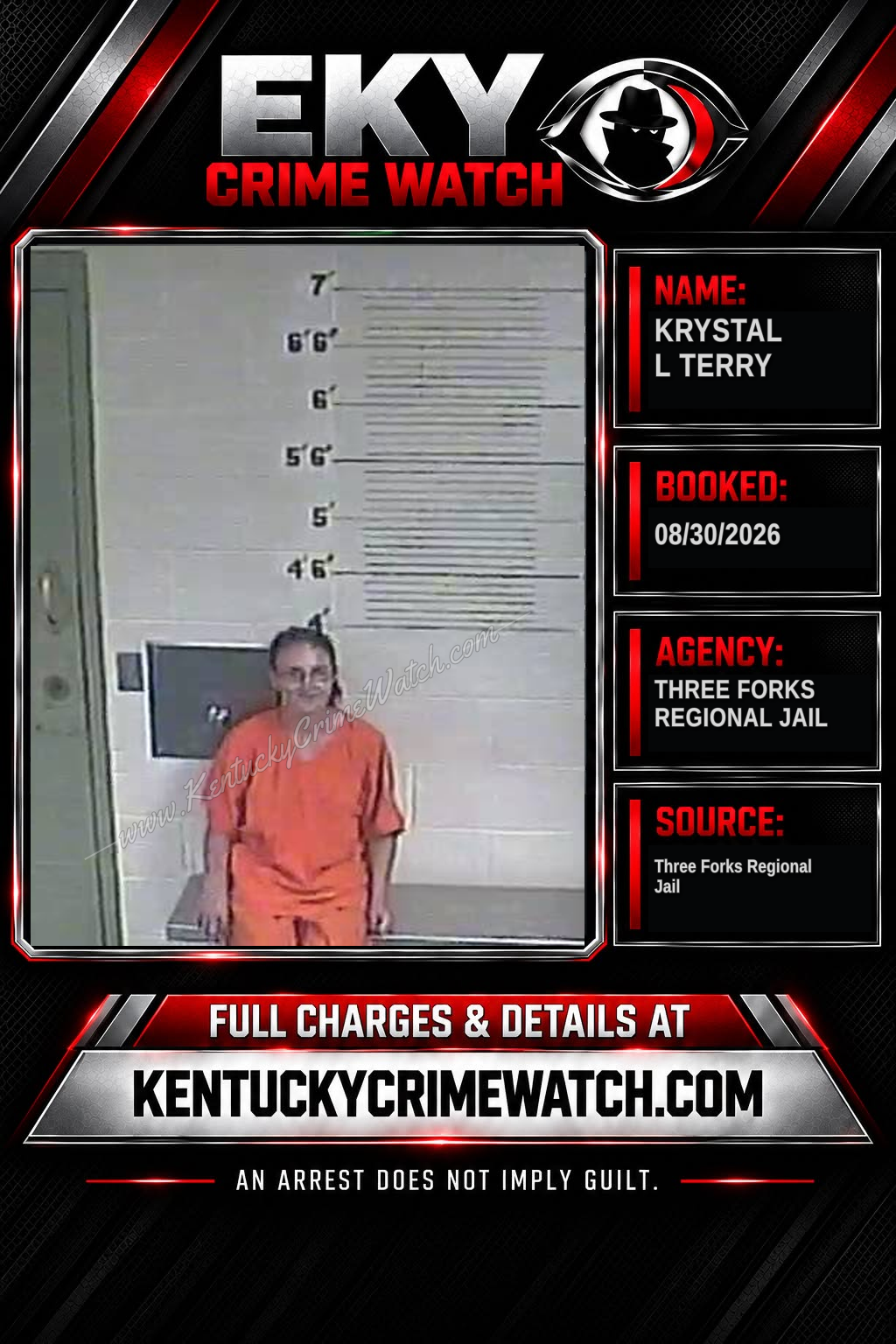 Krystal L Terry booking image
