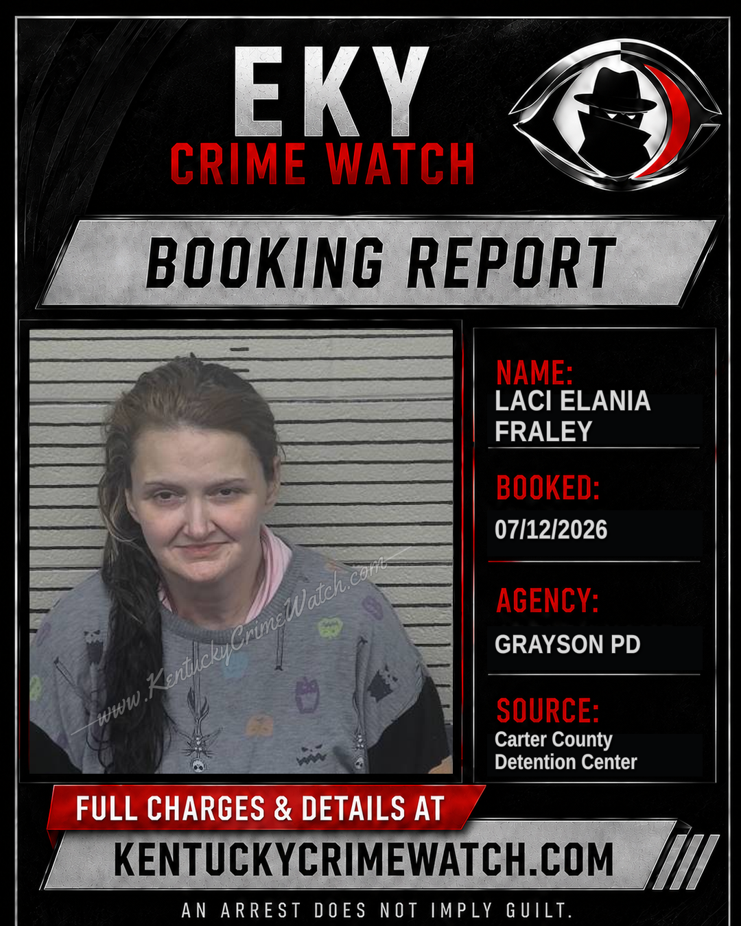 LACI ELANIA FRALEY booking image