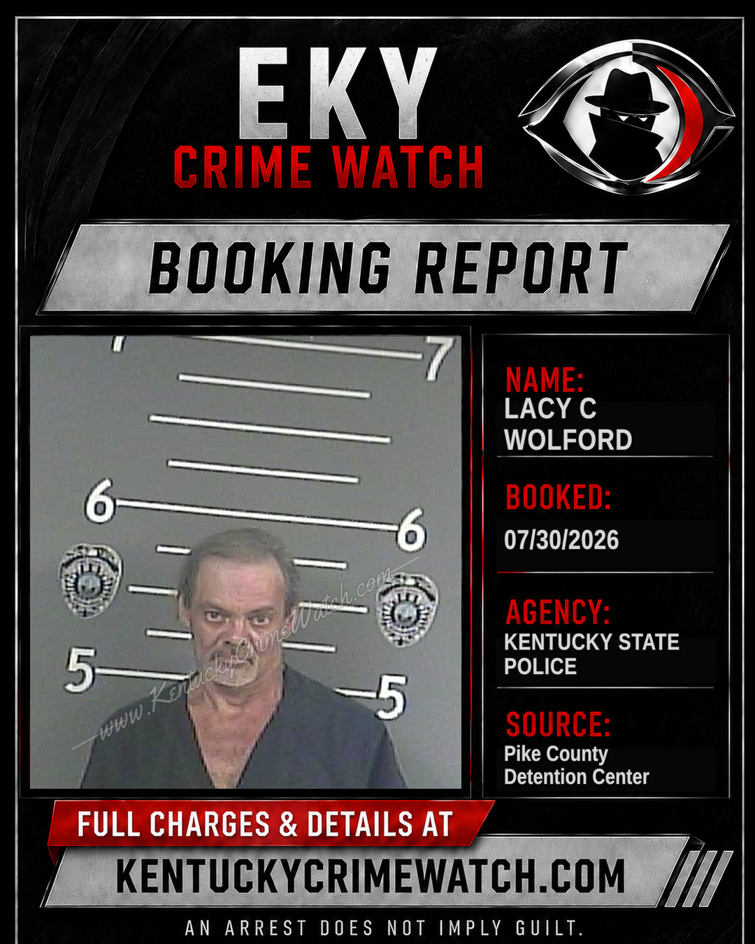 LACY C WOLFORD booking image